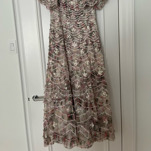 Lunette floral swan ankle gown - Picture 6 of 7